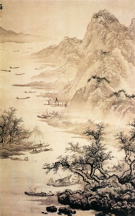 流水画|中国传世经典山水画49幅，大饱眼福！